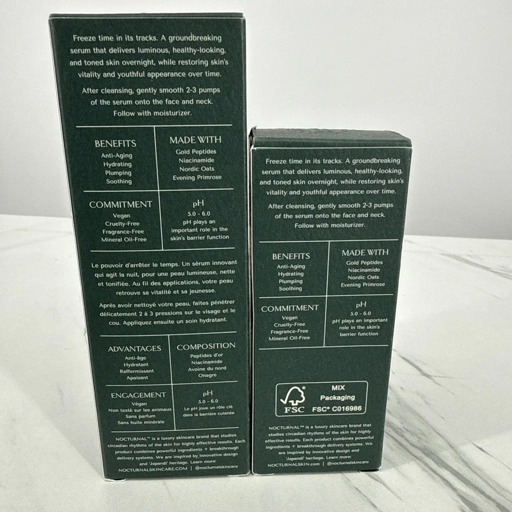 Nocturnal Polar Night Renewal/Deeply Restorative Serum ProCollagen TechnologySet